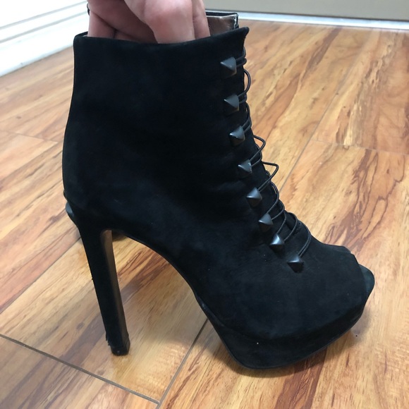 Ellus Deluxe Open Toe Boots - Picture 3 of 7